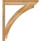 Ekena Millwork Thorton Slat Rough Sawn Outlooker, Western Red Cedar, 6"W x 32"D x 36"H OUT06X32X36THR06RWR - alternate 4